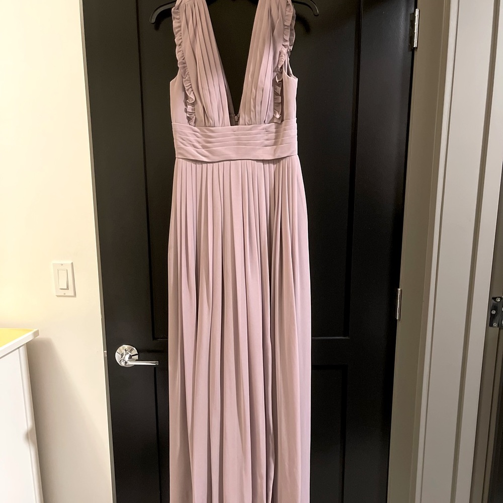 Monique Lhullier Bridesmaid Dress in Lilac